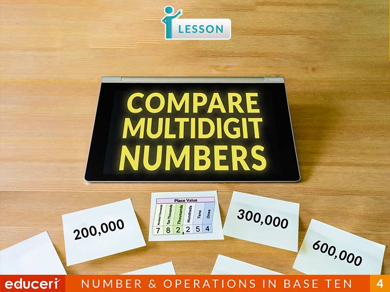 Compare Multi Digit Numbers Lesson Plans