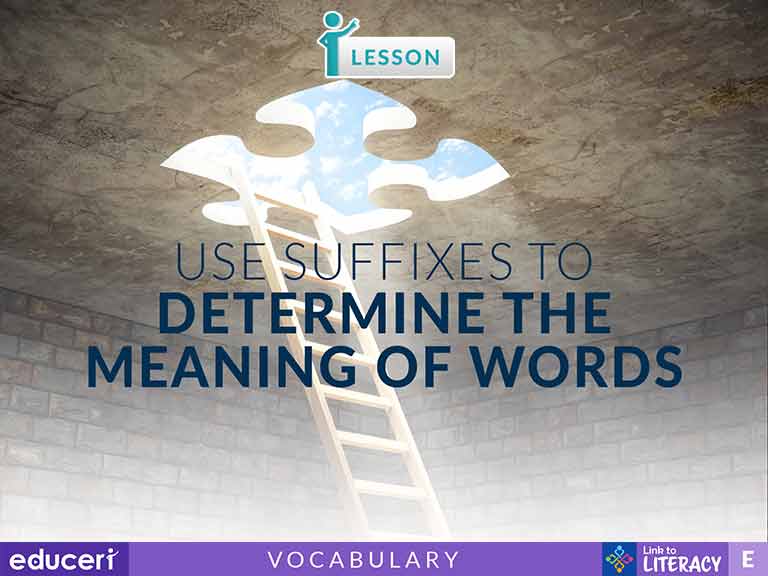 determine-the-meaning-of-words-using-suffixes-lesson-plans