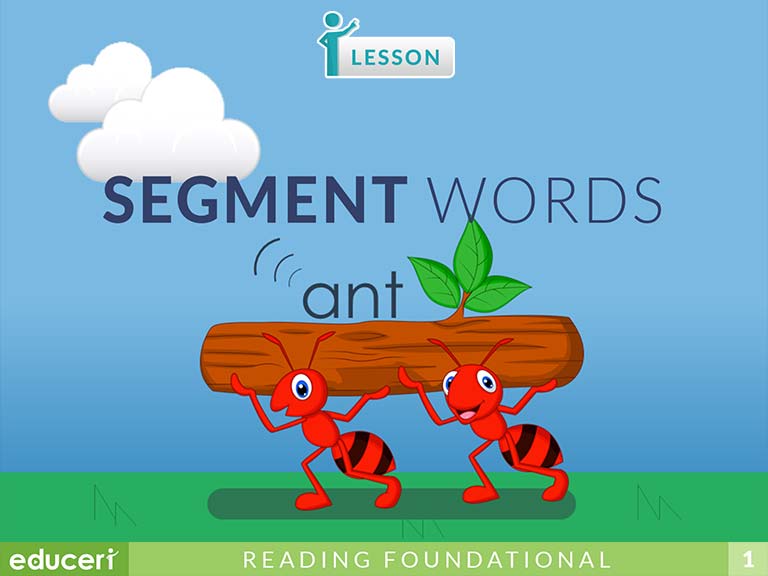 Segment Words | Lesson Plans