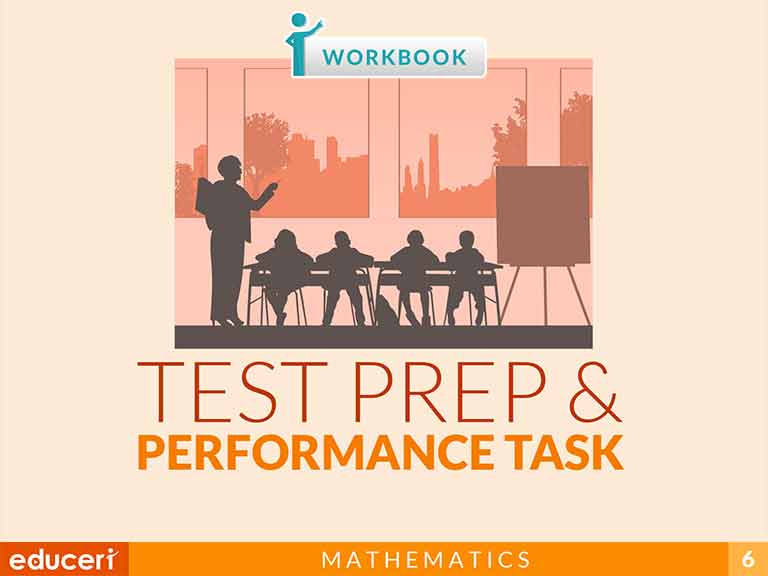 Grade 6 Math Test Prep And Performance Tasks Workbook USA Lesson Plans