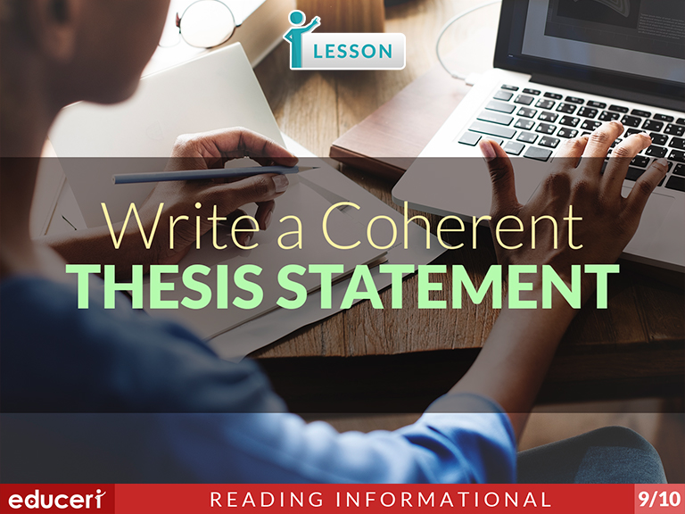 coherent thesis definition