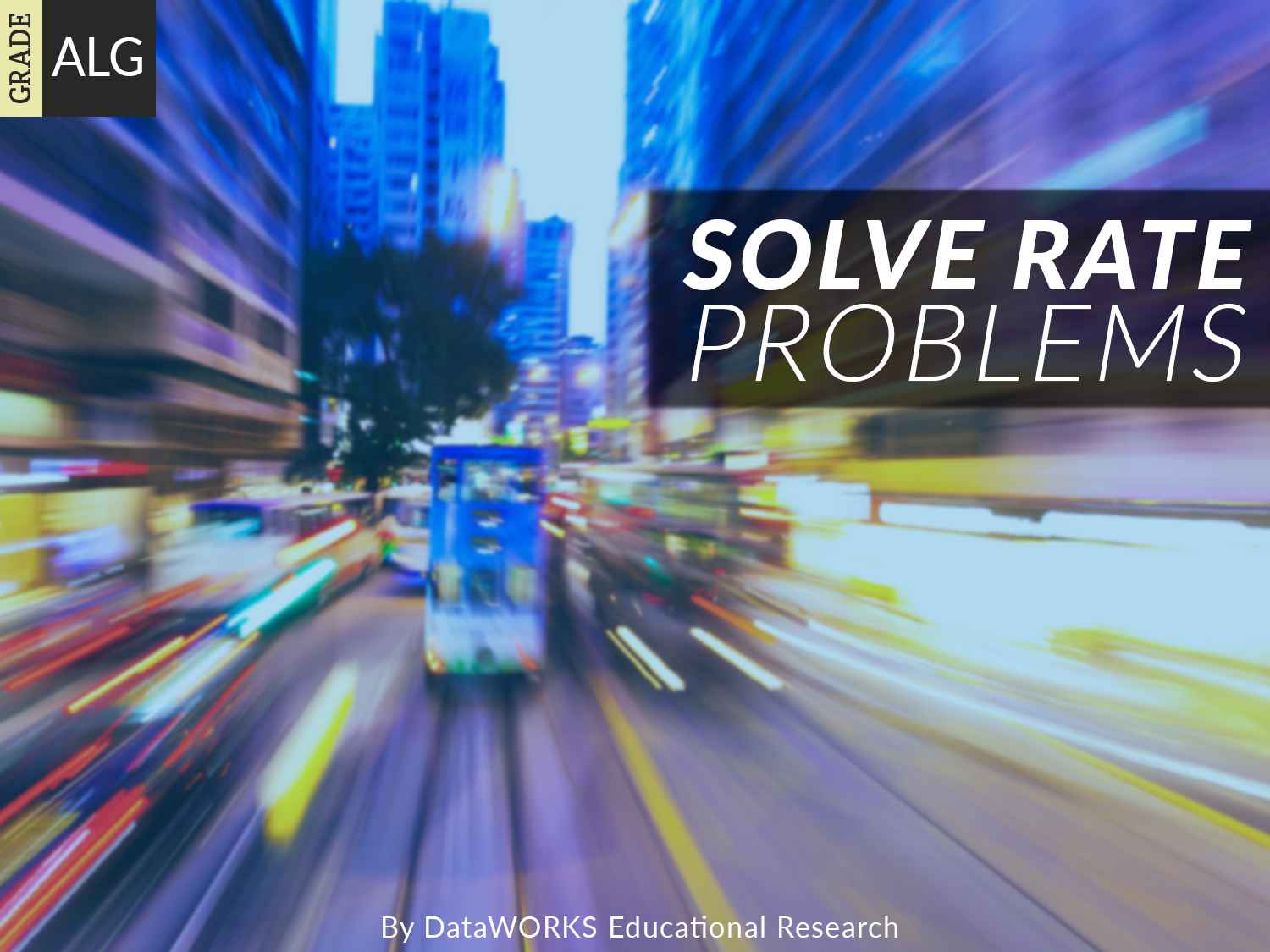 solve-rate-problems-lesson-plans